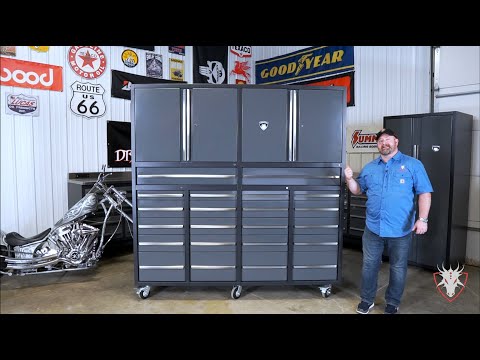 Dragonfire Tools 22-Drawer 7-Foot Roll-Around Tool Cabinet with Swappable Drawers 22D