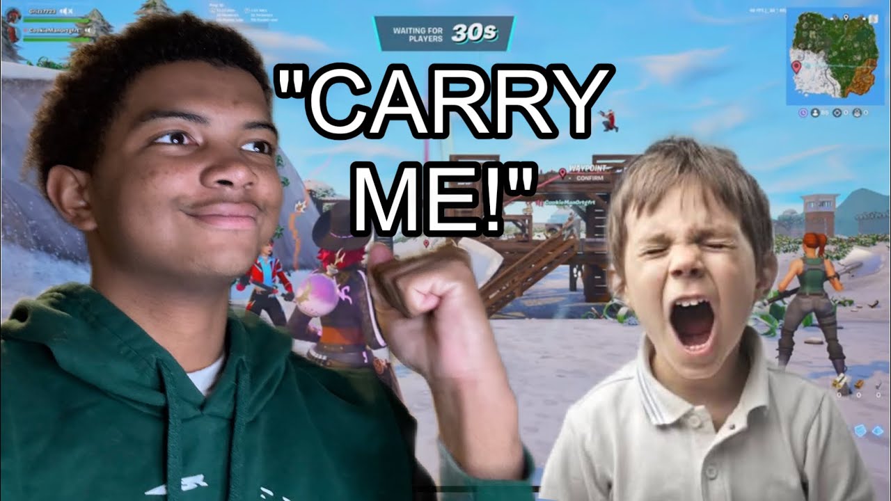 I Played Fortnite With The BEST 12 Year Old