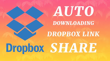 How to force a Dropbox link to auto download