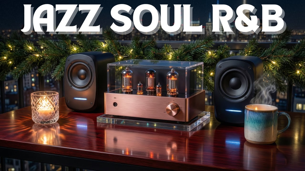 Winter Smooth Jazz Lounge & Soulful RnB Instrumental for Relax, Study, Stress Relief and Quiet Night