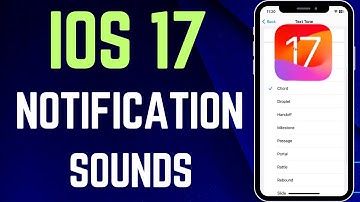 How To Change Notification Sound On iPhone iOS 17 | iOS 17 New Notification Sound