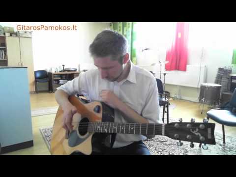 Kaip groti arpedžio - Gitaros pamoka