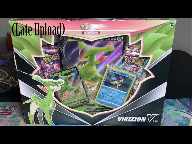 pokemon trading card game: virizion v box - Virizion V Box Opening -