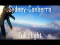 FULL FLIGHT | Sydney to Canberra | ATR72 | Virgin Australia | VA652