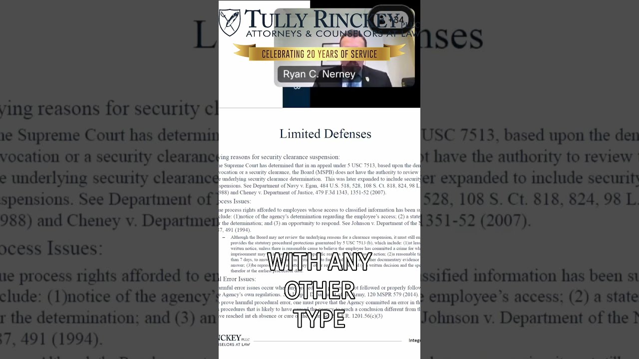 Security Clearance Suspension What You MUST Know 