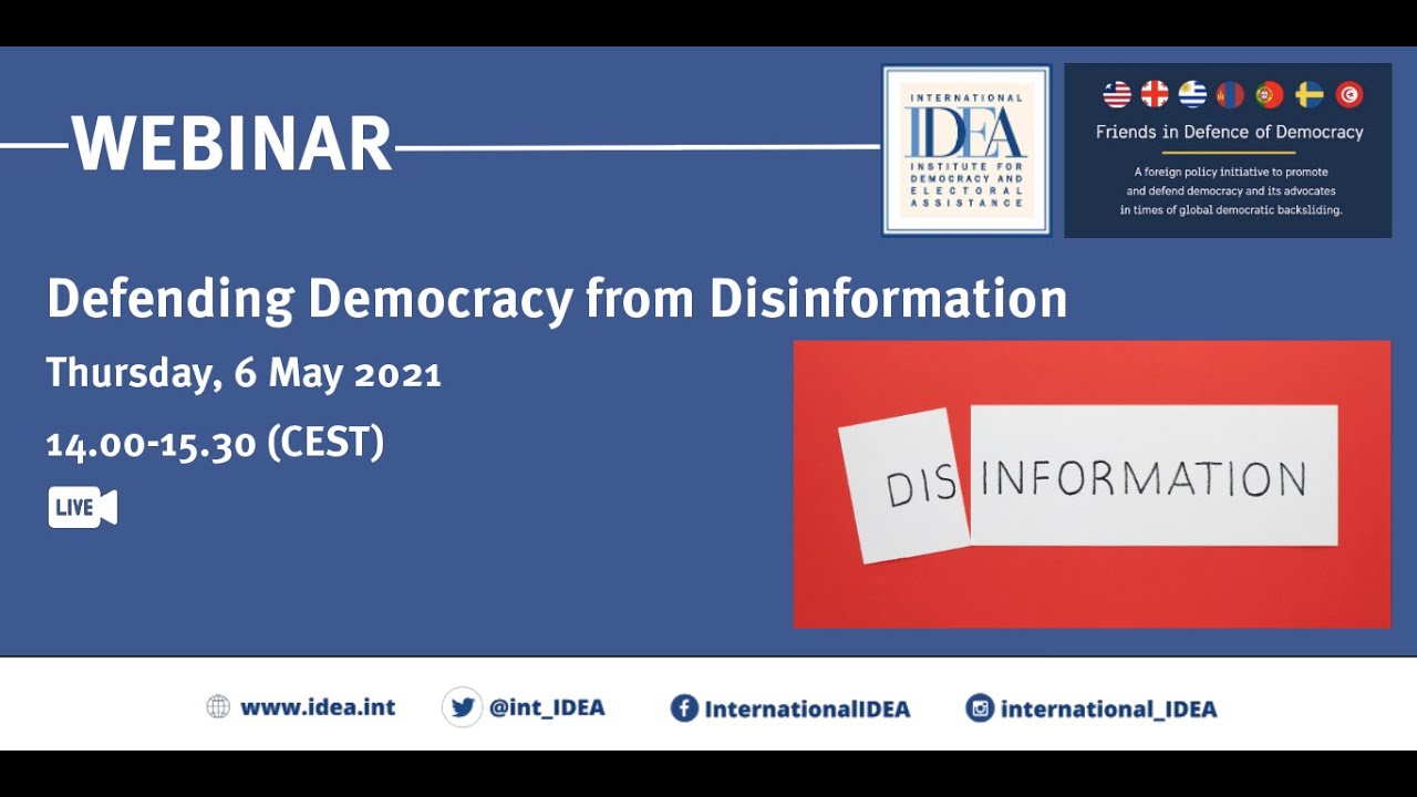 Defending Democracy from Disinformation