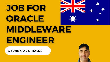 Job for Oracle Middleware Specialist in Sydney
