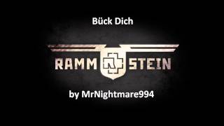 Rammstein Bück Dich Instrumental Cover