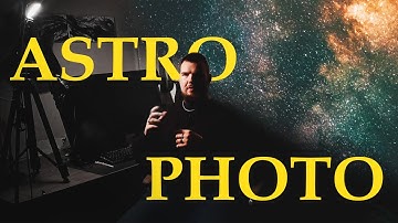 Astro photography -  photo stacking technique for removing noise - vlog