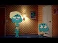 Gumball but only when your parents walk in