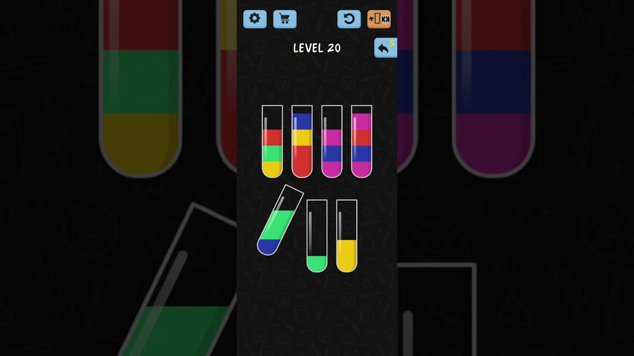 Water color sort level 20