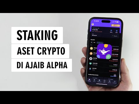 Cara Staking Koin Crypto di Aplikasi Ajaib Alpha (Ajaib Kripto)