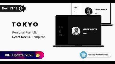 How to Install to Tokyo NextJS Template in Your Computer.