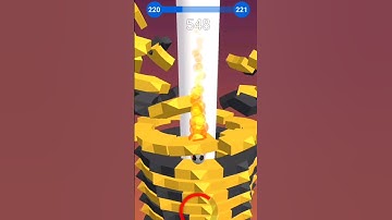 Stack ball game short video|#stackball #shortsfeed #games