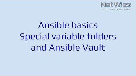 Ansible Vault and special folders