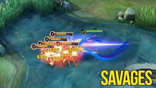 TOP 15 BEST MOBILE LEGENDS SAVAGES OF 2024! #1