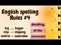 English Spelling Rule: Doubling Consonants ✍️