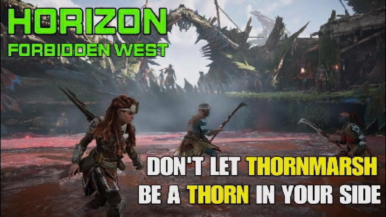 Horizon Forbidden West - THORNMARSH PIT CHALLENGES  - WITHOUT THE STRESS