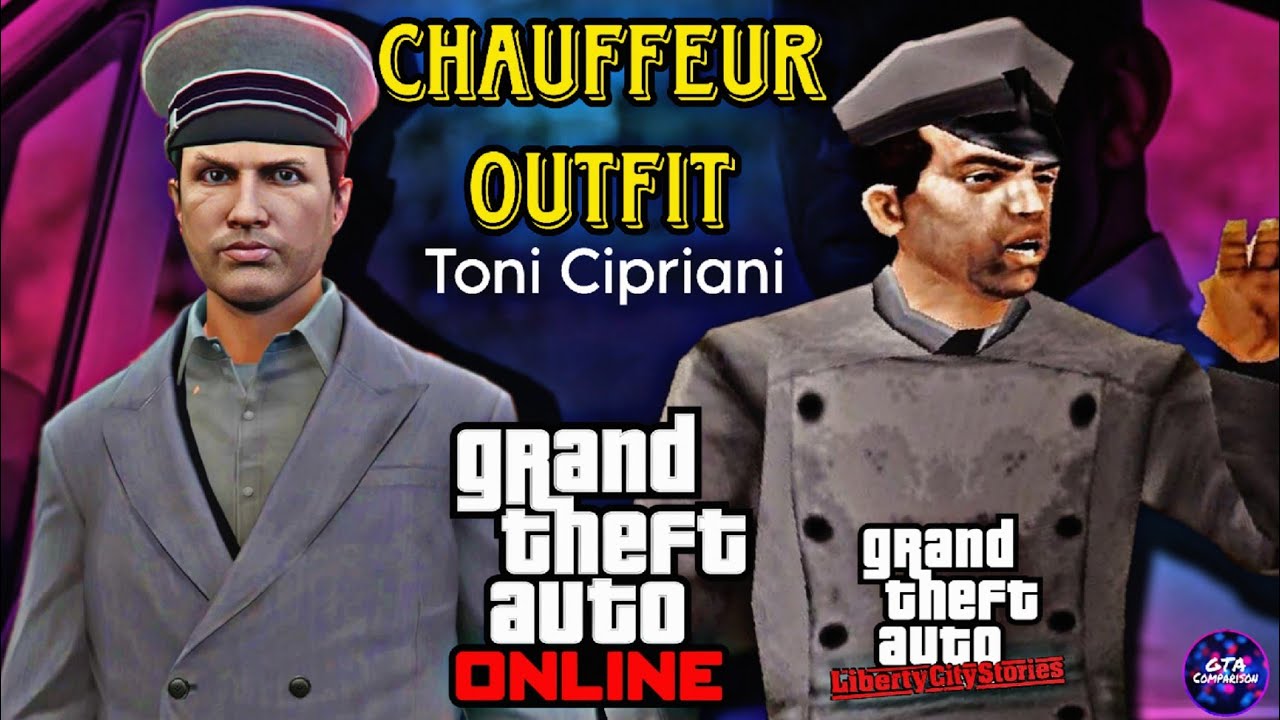 GTA 5 - How To Create Toni Cipriani Chauffeur Outfit From GTA LCS - YouTube