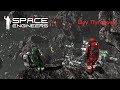 Space Engineers Строю штурмовой кораблик и куда сдуло корабль?