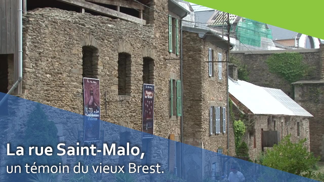 La rue Saint-Malo, témoin du Brest d'antan.