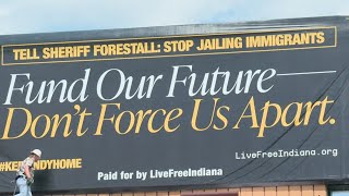 Famous New billboards in Marion County call out the sheriff to stop working with ICE Wealth