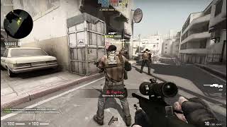 Counter Strike  Global Offensive  Dust 2 Bots #1