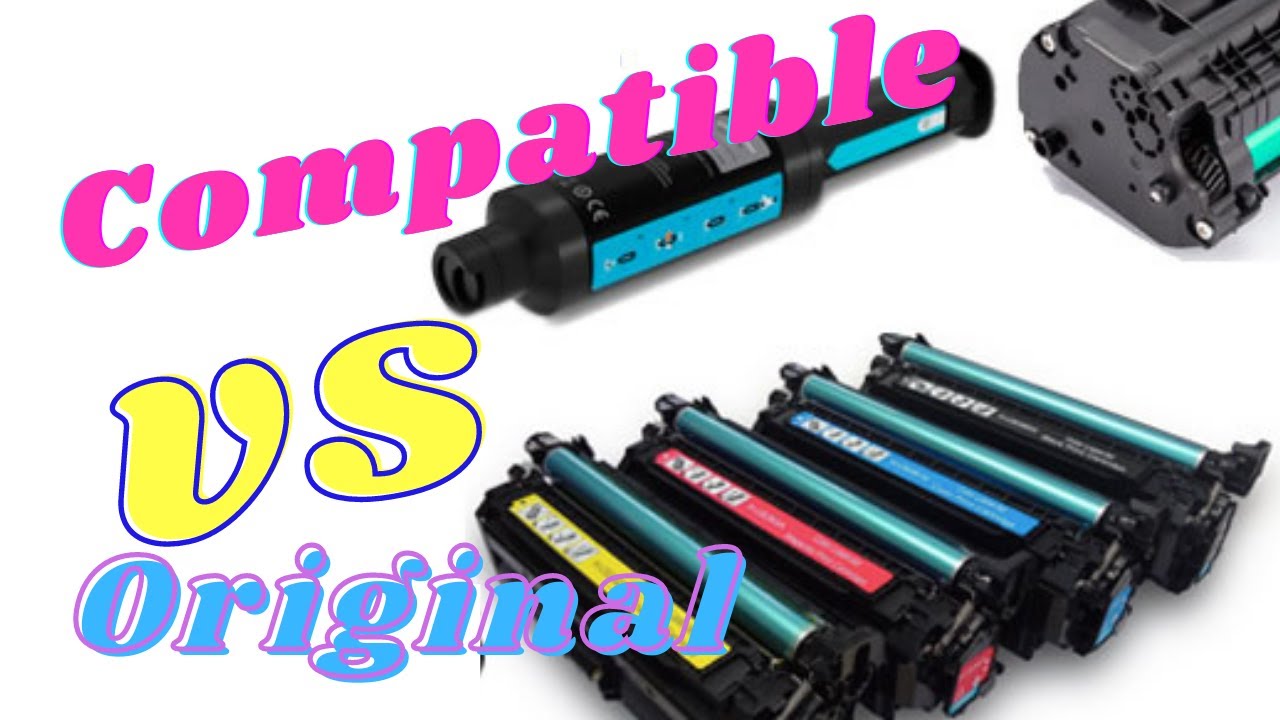 Toner compatible vs original
