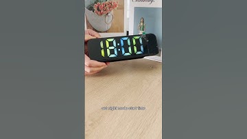 AN0726C  colorful display  weather station  clock with projector
