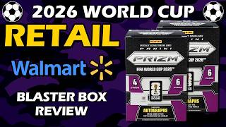 Walmart Version: 2026 Panini Prizm World Cup Retail Blaster Box FIFA Soccer Review Walmart Version: 2026 Panini Prizm World Cup Retail Blaster Box FIFA Soccer Review