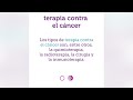 Terapia contra el cáncer ⏐ Palabras importantes, diccionario de cáncer del NCI