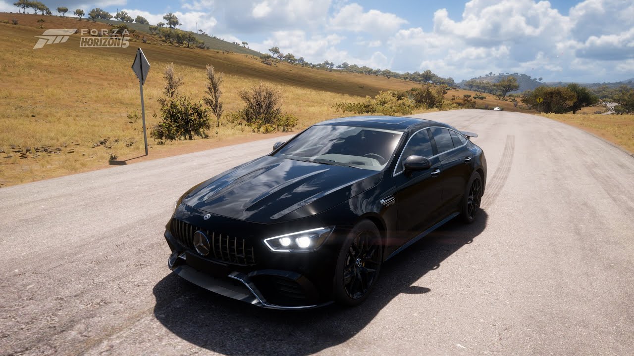 Driving in Forza Horizon 5 (#25) - Mercedes GT AMG | Logitech G923