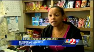 Motel workers slain; Man in custody