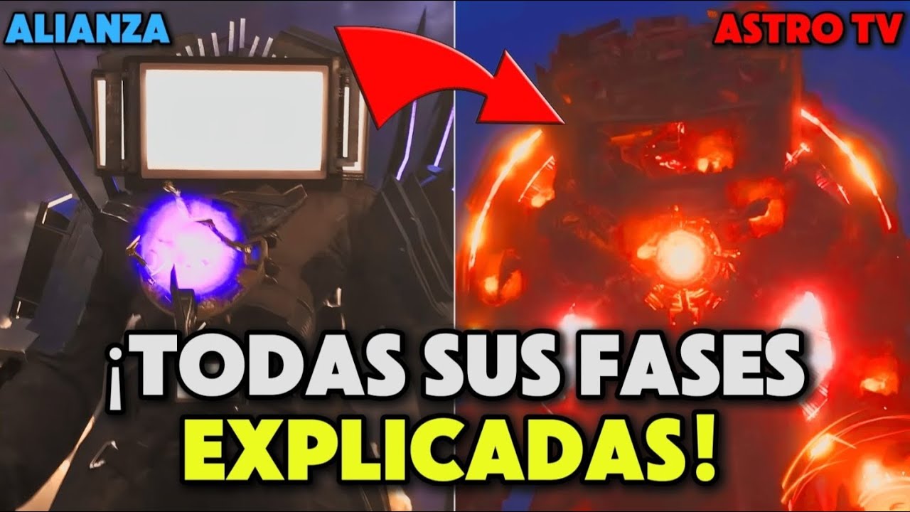 La EVOLUCIÓN del TITÁN TV en SKIBIDI TOILET!!