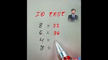 IQ TEST 🔥 ONLY FOR GINUS 😱 #unstoapablestudy0111 #iqtest #maths #mathpuzzle