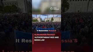 Details Hungarians protest 'authoritarian' NGO and media law #worldnews #news Update