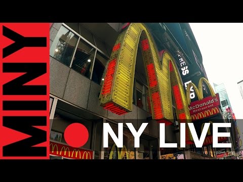 Vídeo: Landini Associates Projeta O McDonald's Times Square, Com Fachada De Vidro