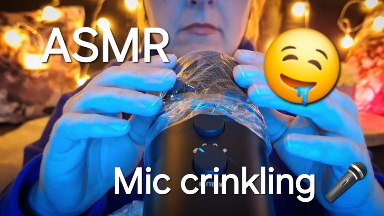 ASMR | 10 min of mic scratching and brushing 🎤 | No talking 🤫 - YouTube