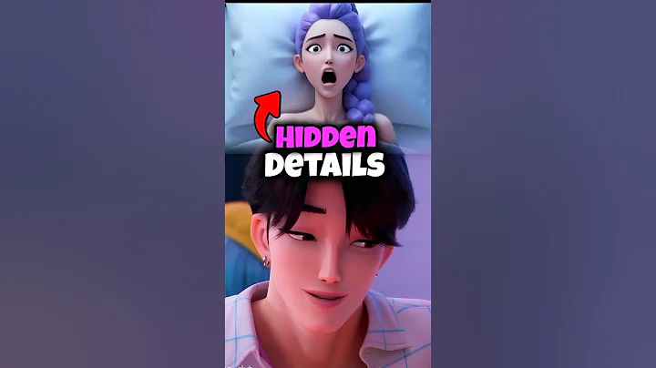 Did you notice these 3 hidden details in Kpop Demon Hunters #kpopdemonhunters #rumi #huntrix #zoey