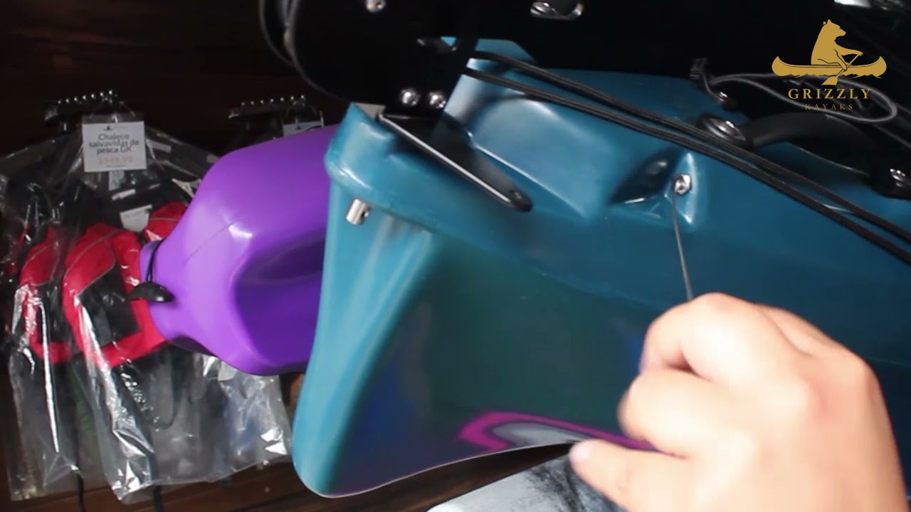 COMO MONTAR UN SISTEMA DE TIMON PARA KAYAK - GRIZZLY KAYAKS