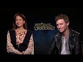 Who Would Win In A Wizard Fight? Eddie Redmayne & Katherine Waterston Talk "Fantastic Beasts 2"