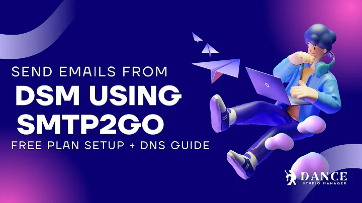 Send Emails from DSM Using SMTP2GO | Free Plan Setup + DNS Guide