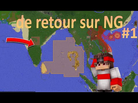 DE RETOUR SUR LE MONDE MINECRAFT#ng - EarthNG Episode 01 | NationsGlory S2 | lordmattstark GREEN