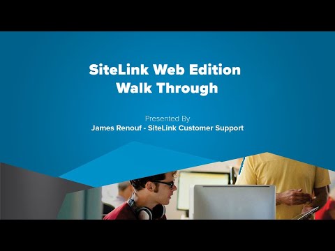 SiteLink Web Edition Walk Through - SiteLink Training Video