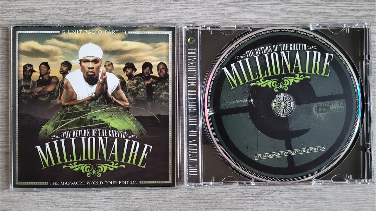 50 Cent & G-Unit Radio Part 13 - The Return of the Ghetto Millionaire CD UNBOXING |