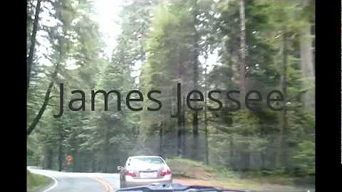 James Jessee on the Redwood highway