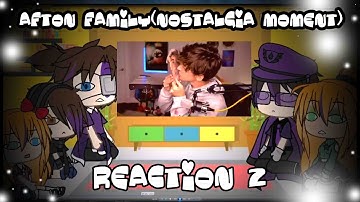 Afton Family (Nostalgia)Reacts to Flamingo Albert♥Read Description♥Gacha Club
