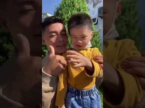 Video Con được xuất viện rồi!! Chúc con zai của bố trộm vía... - youtube