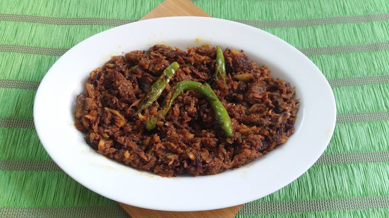 Dried Fish Curry // Fesa Shutki Vhuna YouTube