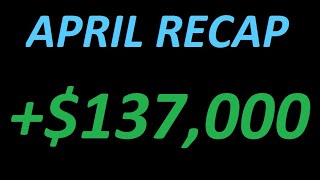 April recap +$137,000